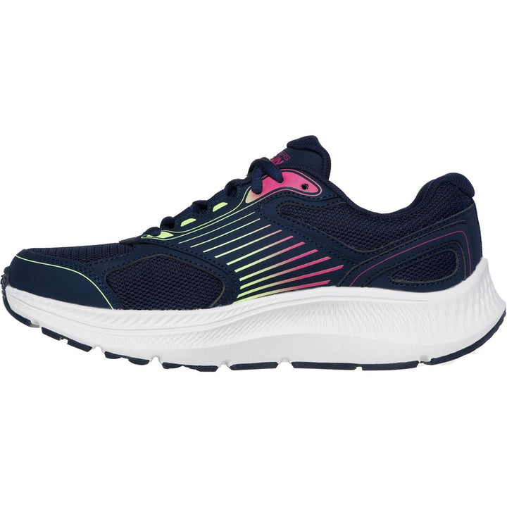 Women's Wide Fit Skechers 128606 Go Run Consistent 2.0 Advantage Trainers in Navy/Multi - Image 1