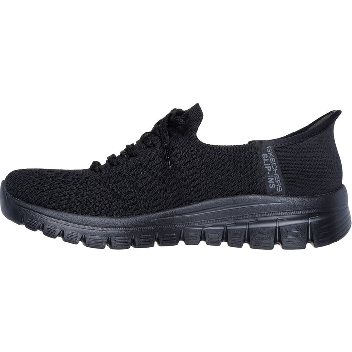 Women's Wide Fit Skechers 100736 Slip-ins Graceful First Blush Trainers