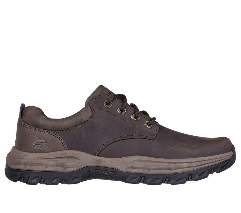 Men's Relaxed Fit Skechers 204920 Knowlson Leland Trainers in Black - Image 8
