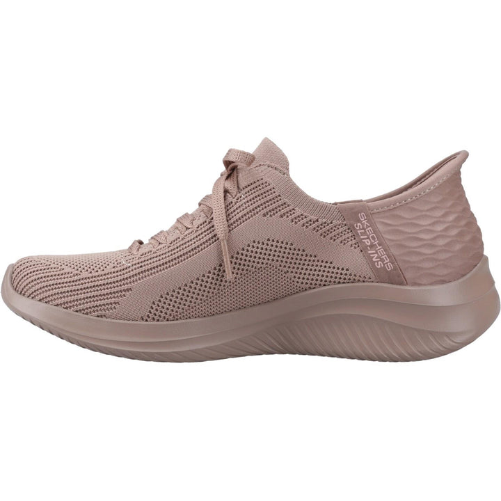 Women's Wide Fit Skechers 150447 Slip-ins Ultra Flex 3.0 Pure Color Trainers in Dark Navy - Image 1