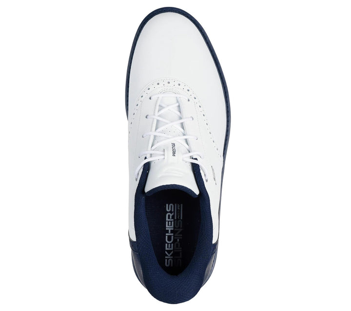 Men's Wide Fit Skechers Slip-ins 214125 Prestige Go Golf Waterproof Trainers in Black - Image 1