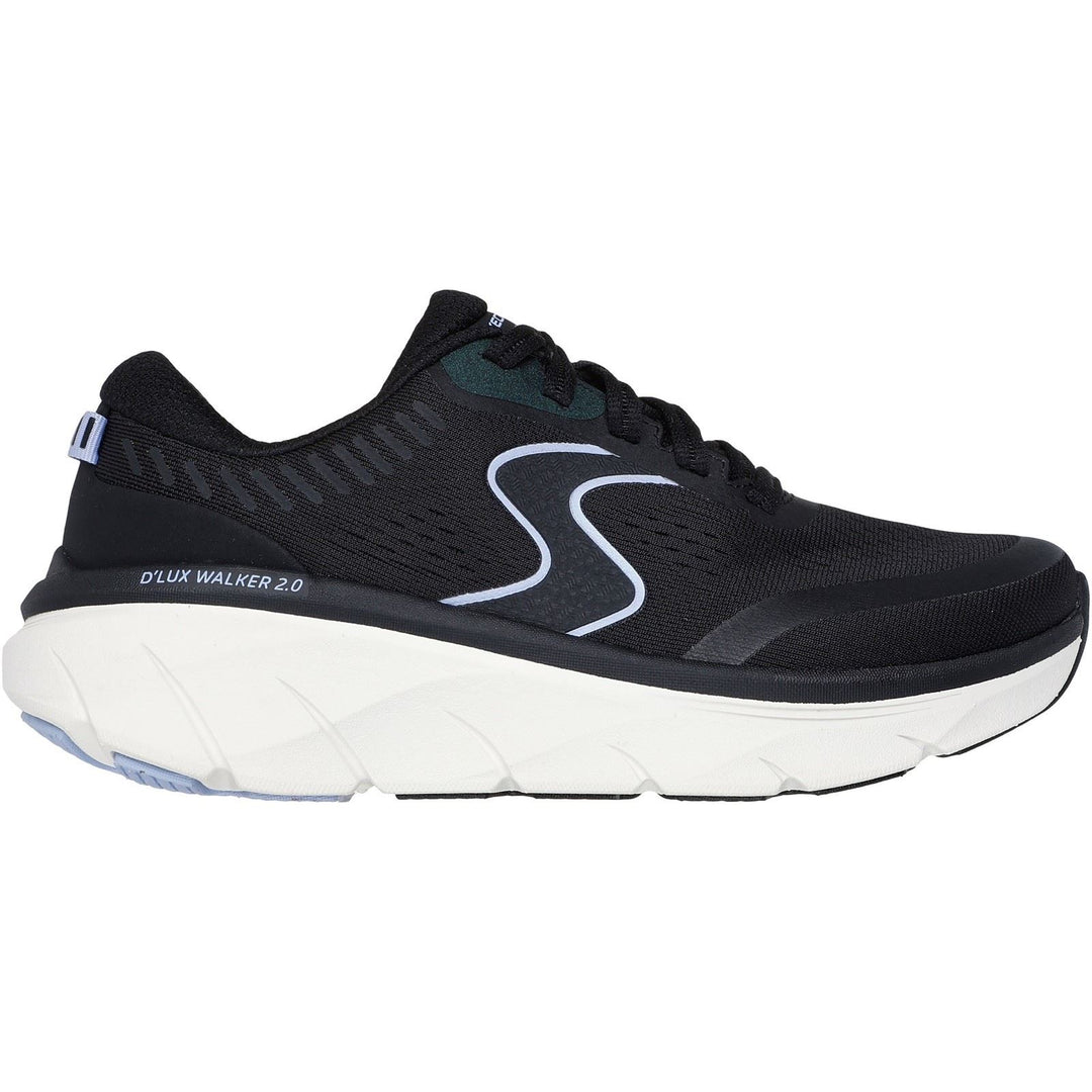 Women's Wide Fit Skechers 150007 D'lux Walker 2.0 Active Pace Trainers