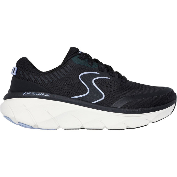 Women's Wide Fit Skechers 150007 D'lux Walker 2.0 Active Pace Trainers