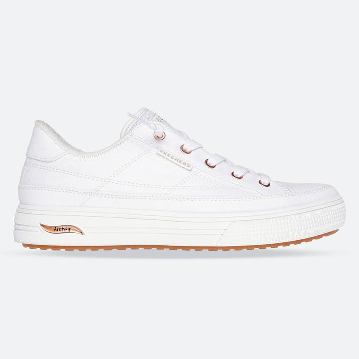 Women's Wide Fit Skechers 177190W Arch Fit Arcade Meet Ya There Shoes