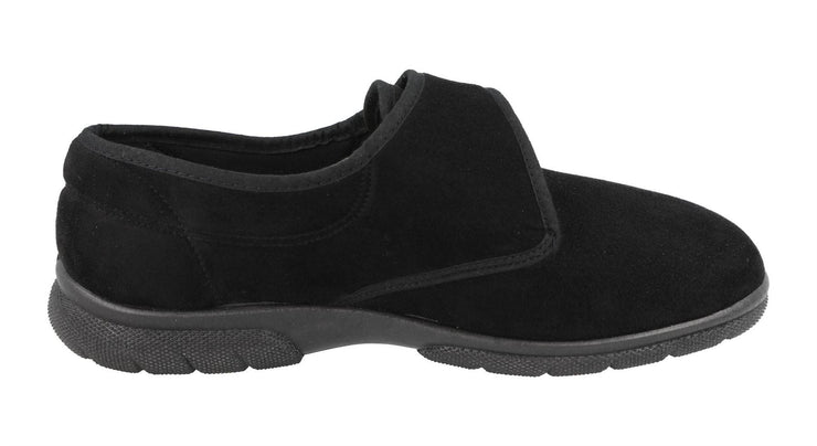 Men's Wide Fit DB Edison Velcro Slippers