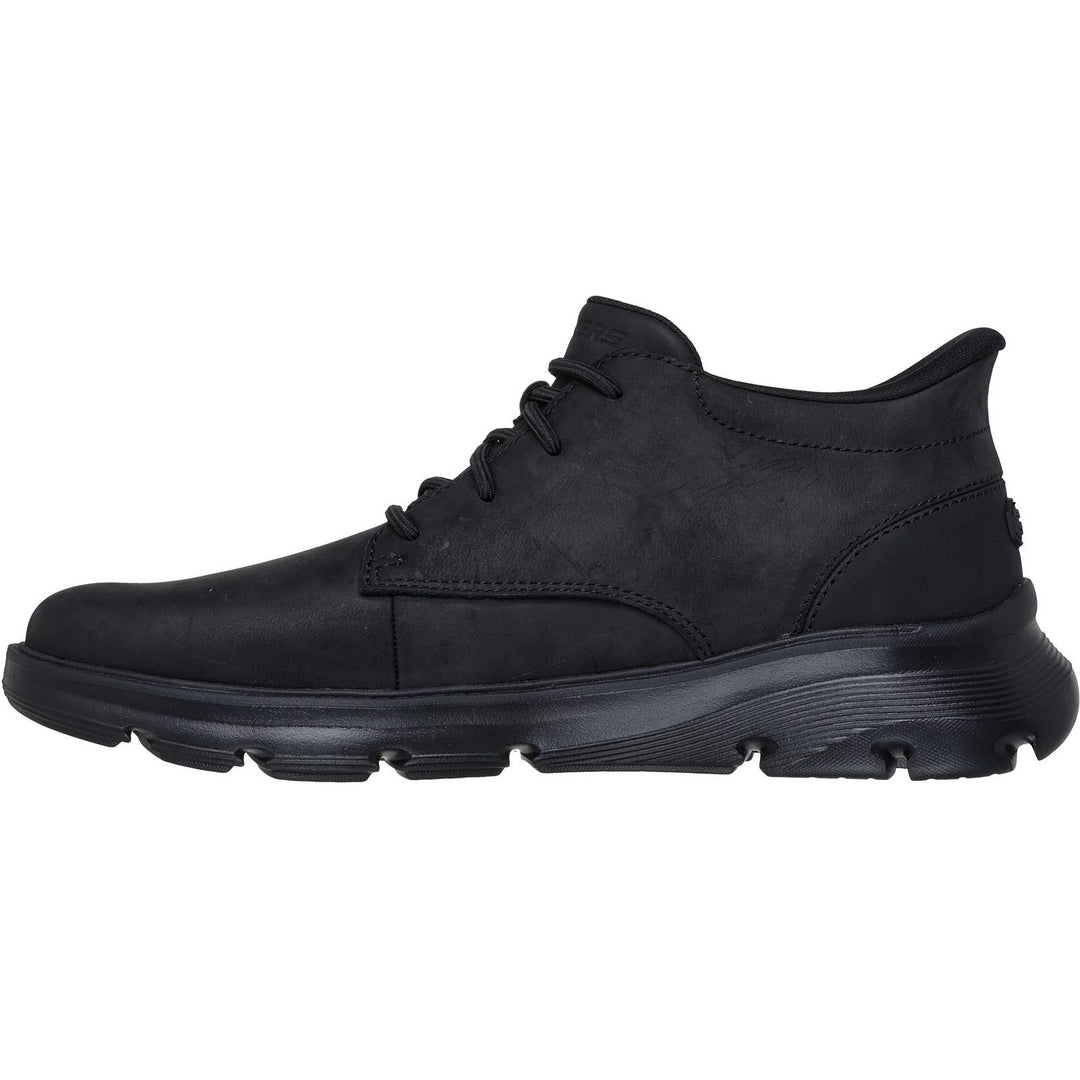Men's Relaxed Fit Skechers 205514 Slip-ins Arch Fit Garza Ridley Boots in Black - Image 4