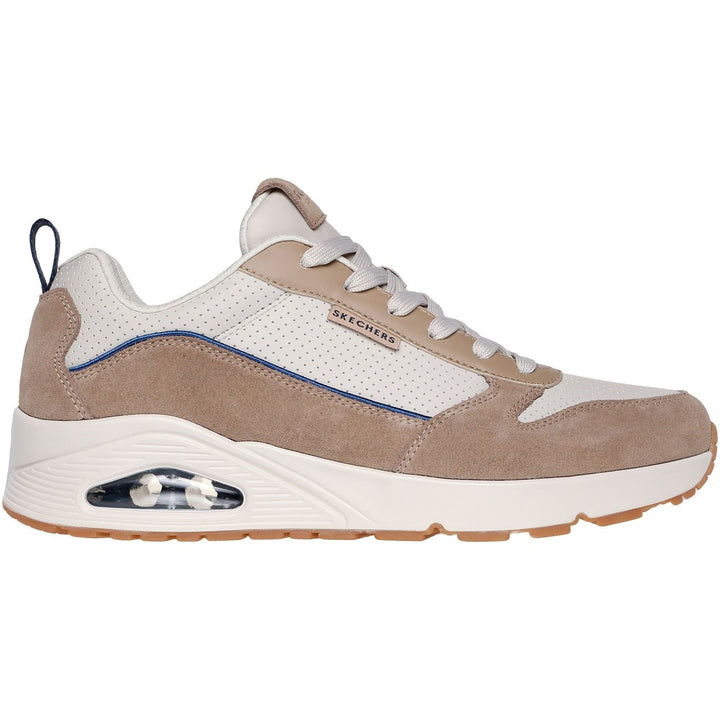 Men's Wide Fit Skechers 183011 Uno Stacre 2.0 Trainers