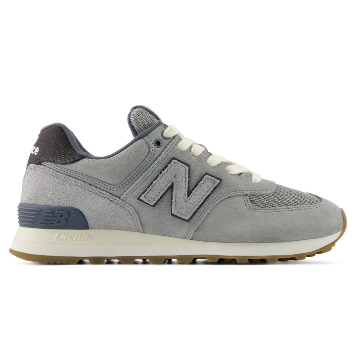 Men's Wide Fit New Balance U5746VZ Grey Shoes Trainers in Grey - Image 1