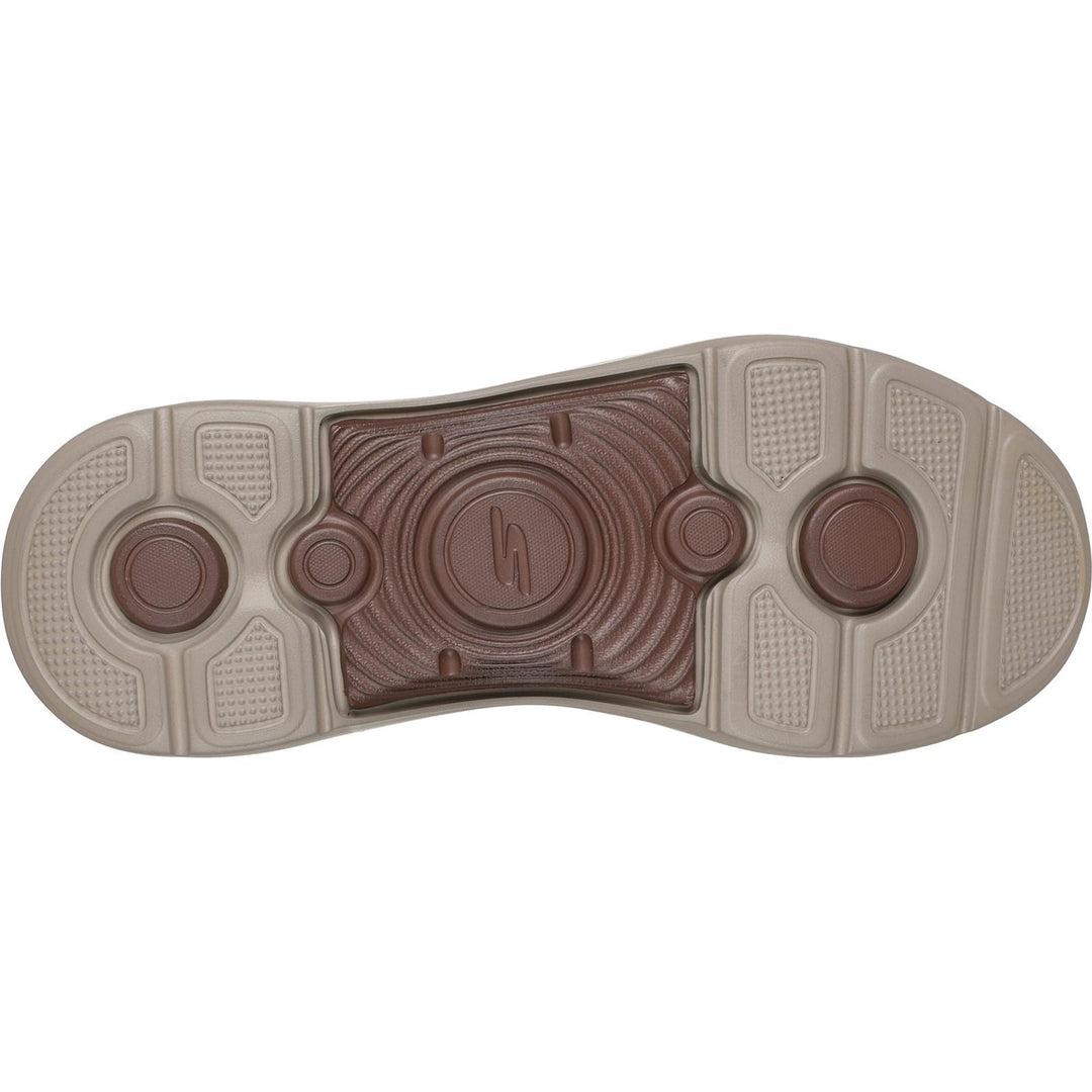 Men's Wide Fit Skechers 216813 Slip-ins Go Walk Arch Fit 2.0 Quest Trainers in Brown - Image 6