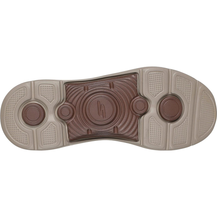 Men's Wide Fit Skechers 216813 Slip-ins Go Walk Arch Fit 2.0 Quest Trainers in Brown - Image 1
