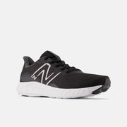 Men's Wide Fit New Balance M411LB3 Walking and Running Trainers - Black/White