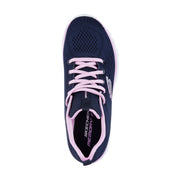 Skechers 12615 Graceful Get Connected Trainers Navy Pink-4