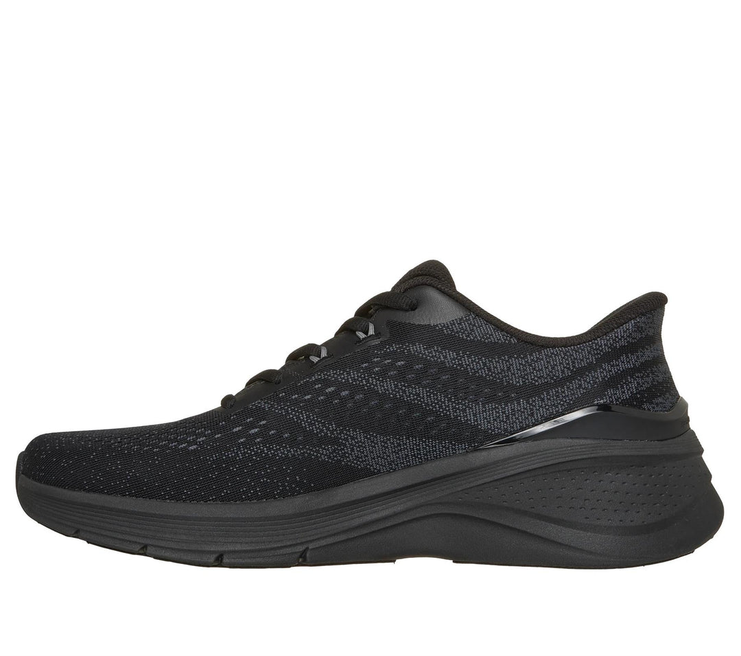 Men's Wide Fit Skechers 233400 Slip-ins Arch Fit 3.0 Trainers in Black - Image 4