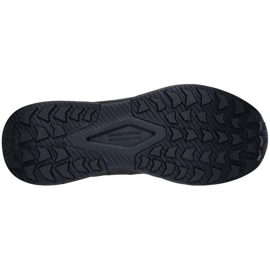 Men's Wide Fit Skechers 200255EC Work Safety Speed Flex Trekker Trainers in Black - Image 6