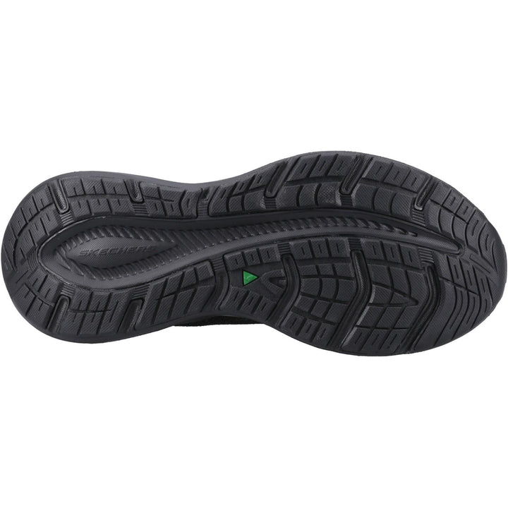 Men's Relaxed Fit Skechers Edgeride 232836 Exxo Trainers in Black - Image 1
