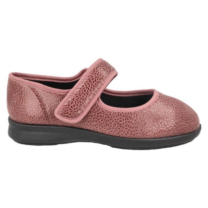 Women's Wide Fit DB Nieve Slippers in Black Stretch - Image 1