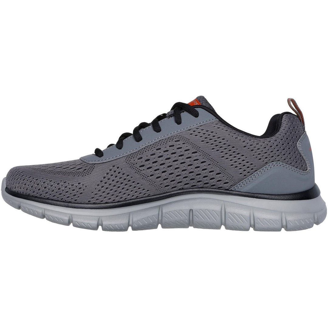 Men's Wide Fit Skechers Track 232758 Leshur Trainers in Blue - Image 9