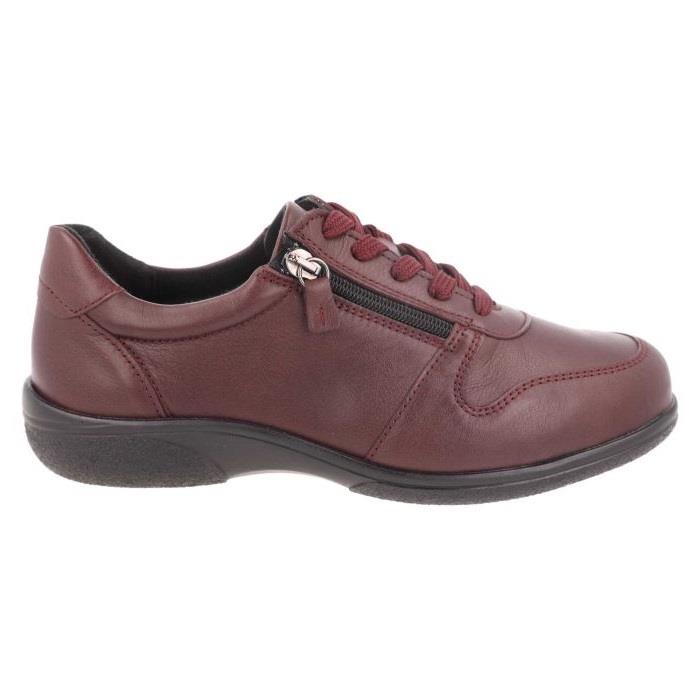 Women's Wide Fit DB Mollie Shoes in Black Leather - Image 1