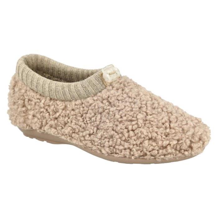 Women's Wide Fit DB Florentine Slippers