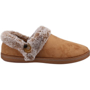 Skechers 167219 Wide Cozy Campfire Fresh Toast Slippers-1
