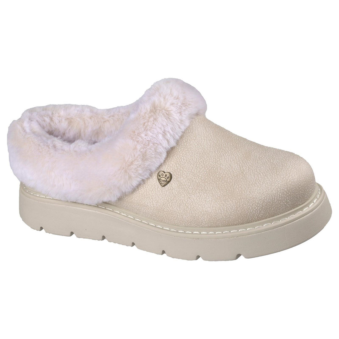 Women's Wide Fit Skechers Keepsakes 114762 Lite Cozy Blend Slippers