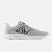 Women's Wide Fit New Balance M411LG3 Walking and Running Trainers - Grey/White