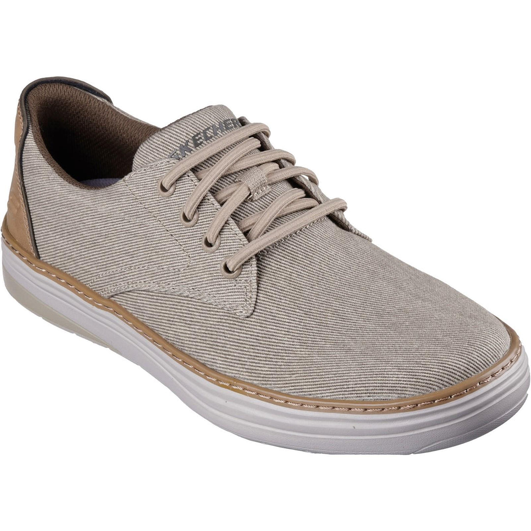 Men's Wide Fit Skechers 205135 Hyland Ratner Shoes in Navy - Image 7