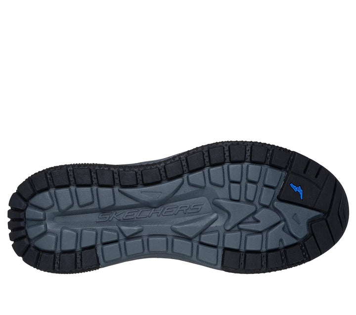 Men's Wide Fit Skechers Slip-ins 205285 Fit Meroe Pikeman Waterproof Trainers in Black - Image 1