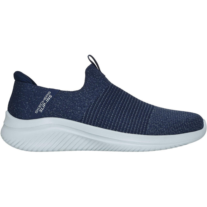 Men's Wide Fit Skechers 232901 Slip-ins Ultra Flex 3.0 Nezzo Trainers in Navy/Blue - Image 2