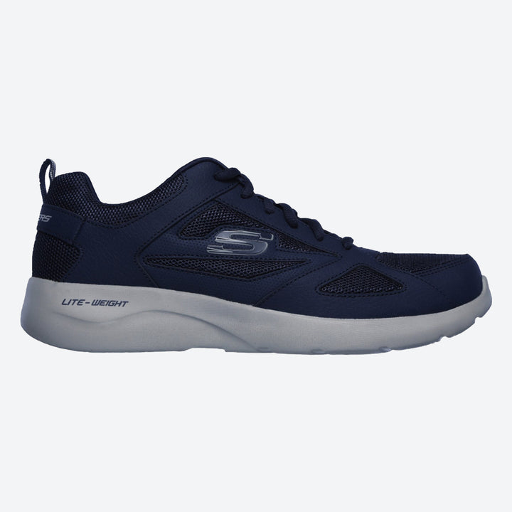 Men's Wide Fit Skechers 58363 Dynamight 2.0 Fallford Trainers