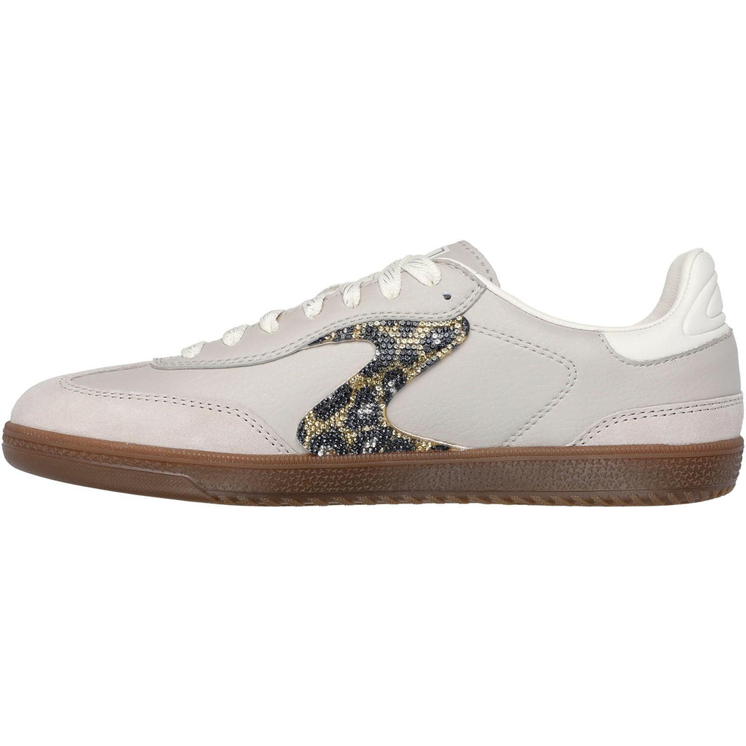 Women's Wide Fit Skechers 185239 Hotshot Shimmering Spots Trainers