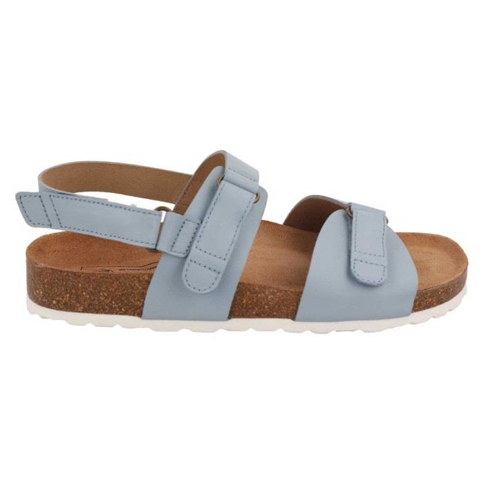 Women's Wide Fit DB Nettle Sandals in Tan Leather - Image 9