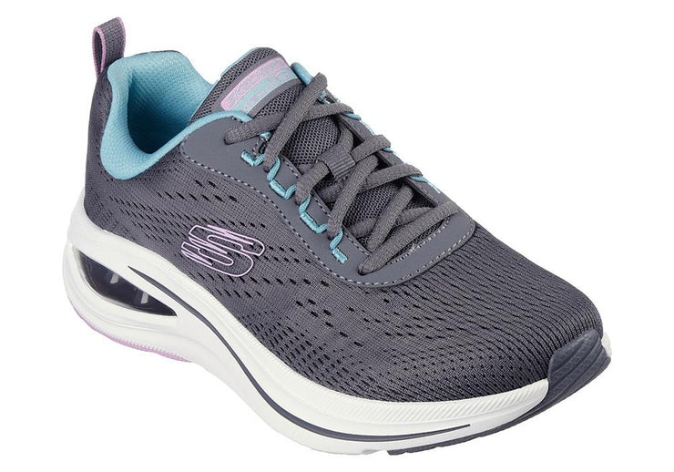 Women's Wide Fit Skechers 150131 Skech Air Meta Aired Out Trainers