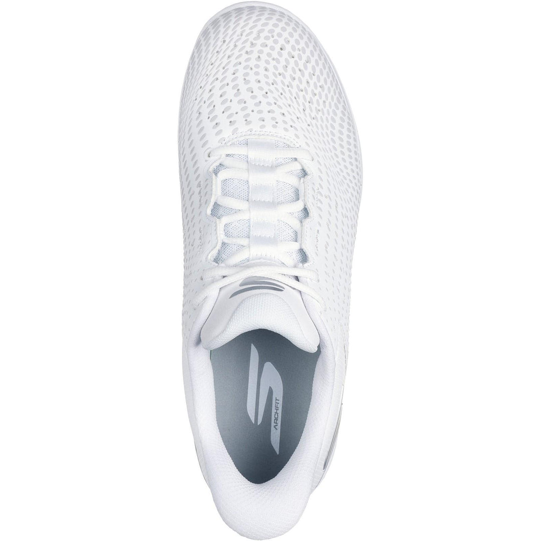 Men's Relaxed Fit Skechers Slip-Ins 172101 Viper Court Reload Trainers in White - Image 5