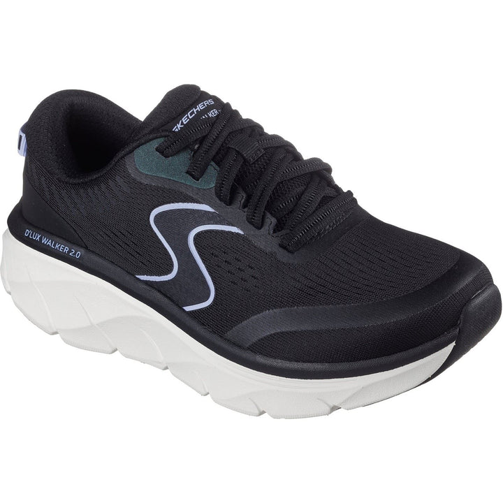 Women's Wide Fit Skechers 150007 D'lux Walker 2.0 Active Pace Trainers