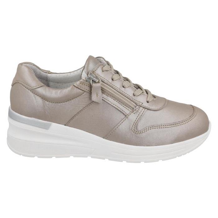 Women's Wide Fit DB Farndish Trainers in Black - Image 1
