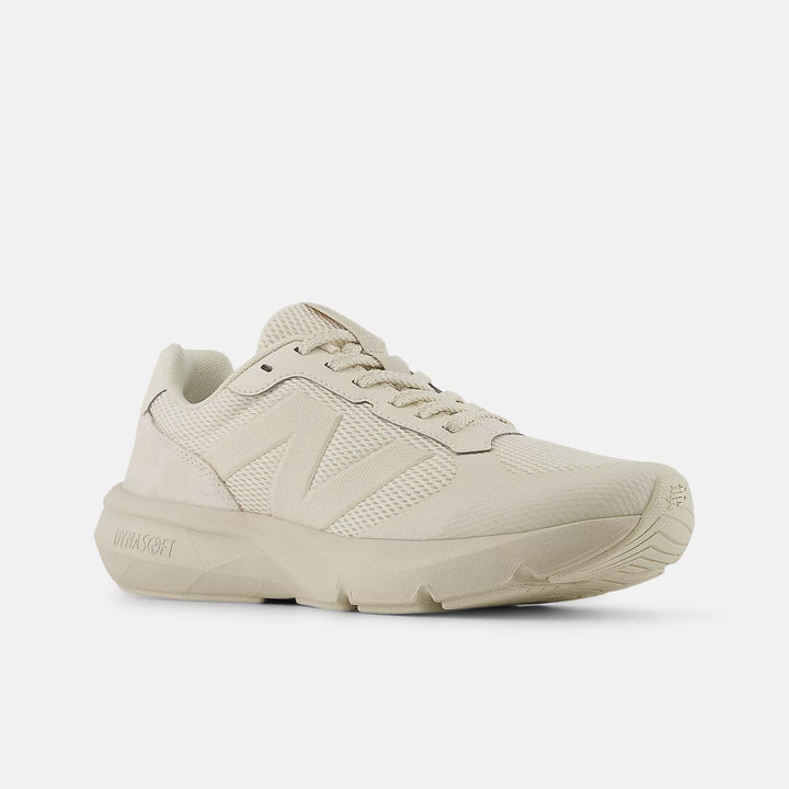 Mens Wide Fit New Balance U8002IH Dynasoft Trainers in Beige - Image 1