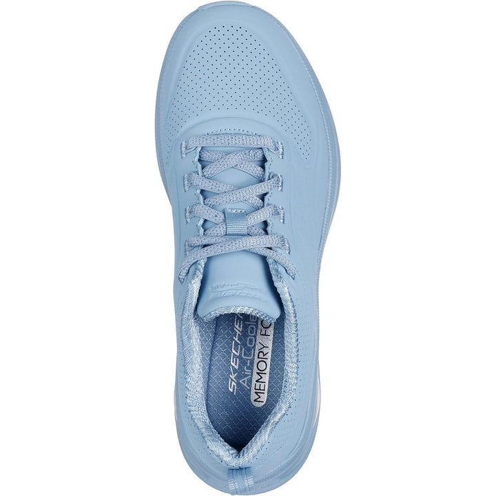 Women's Wide Fit Skechers 150136 Skech Air Meta Trainers in Slate - Image 1