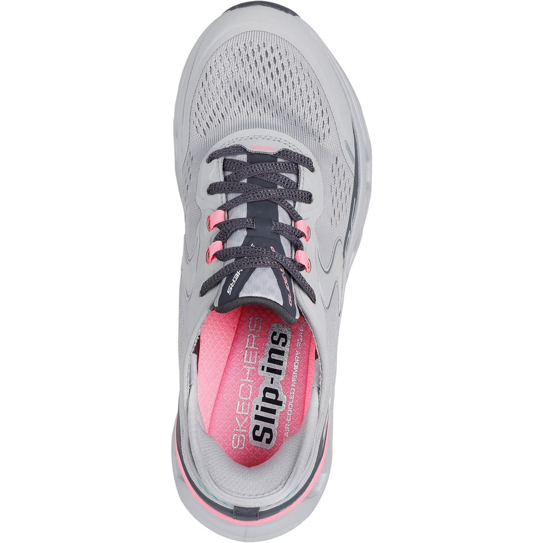 Women's Wide Fit Skechers 150510 Slip-ins Glide Step Altus Trainers in Black/Multi - Image 10