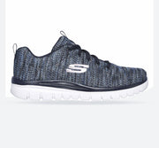 Skechers 12615 Graceful Get Connected Trainers Navy-main