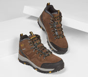 Men's Wide Fit Skechers 64869 Relaxed Fit Relment Pelmo Hiking Boots