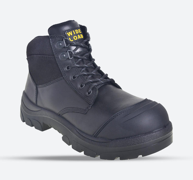 Mens wide on sale work boots