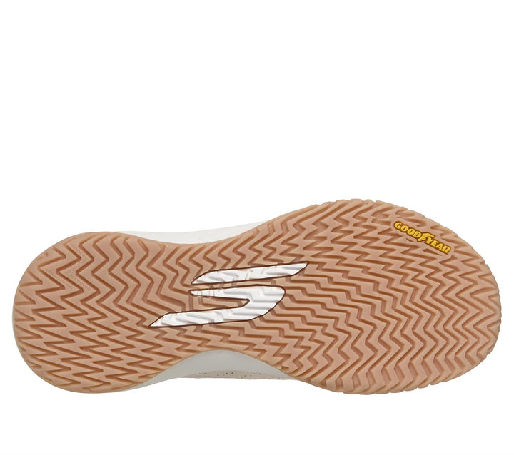 Women's Relaxed Fit Skechers 172110 Viper Court Rally Trainers in Light/Pink - Image 1