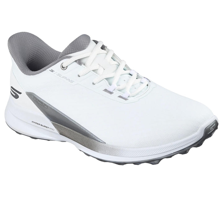 Men's Wide Fit Skechers Slip-ins SK214147 Waterproof Pure SI Trainers in White - Image 1