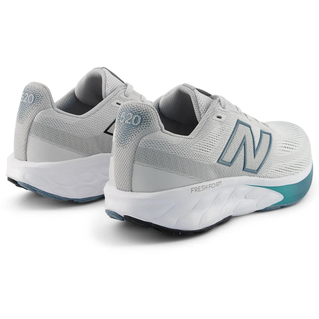 Women's Wide Fit New Balance M5206IE Walking/Running Trainers - Fresh Foam in Light Grey/Teal - Image 6