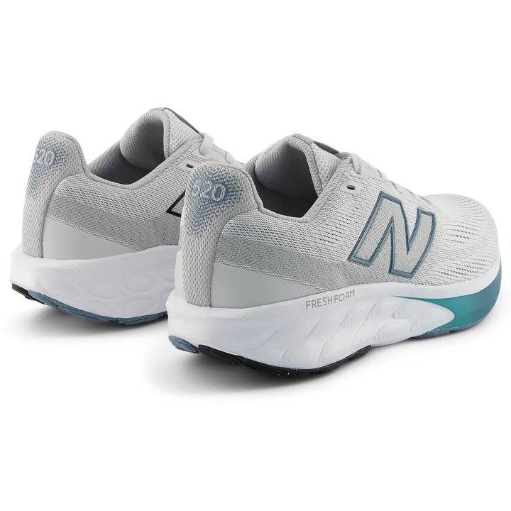 Women's Wide Fit New Balance M5206IE Walking/Running Trainers - Fresh Foam in Light Grey/Teal - Image 1