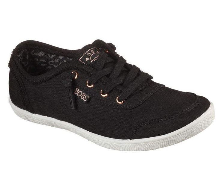 Women's Wide Fit Skechers Bobs 33492 Shoes