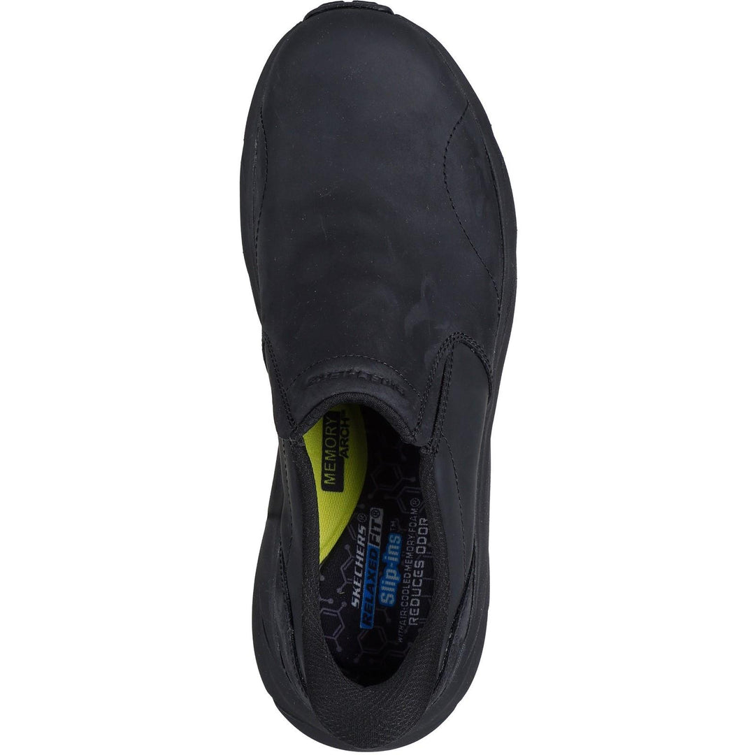 Men's Relaxed Fit Skechers 205547 Slip-ins Conner Rayne Trainers in Black - Image 5