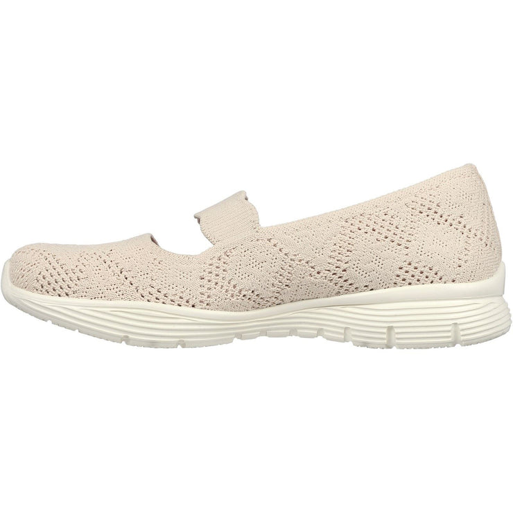 Women's Wide Fit Skechers 158110 Seager Shoes