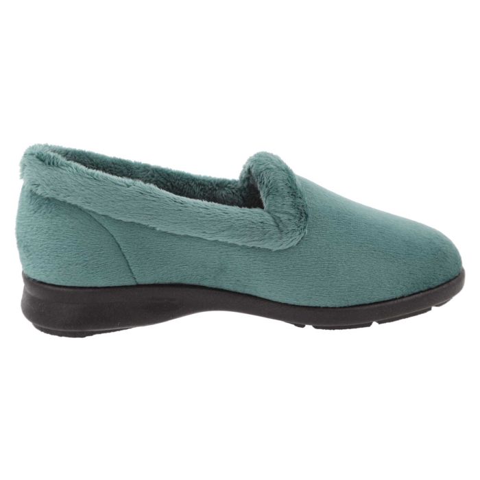 Womens Wide Fit DB Chicago Shoes in Black - Image 13